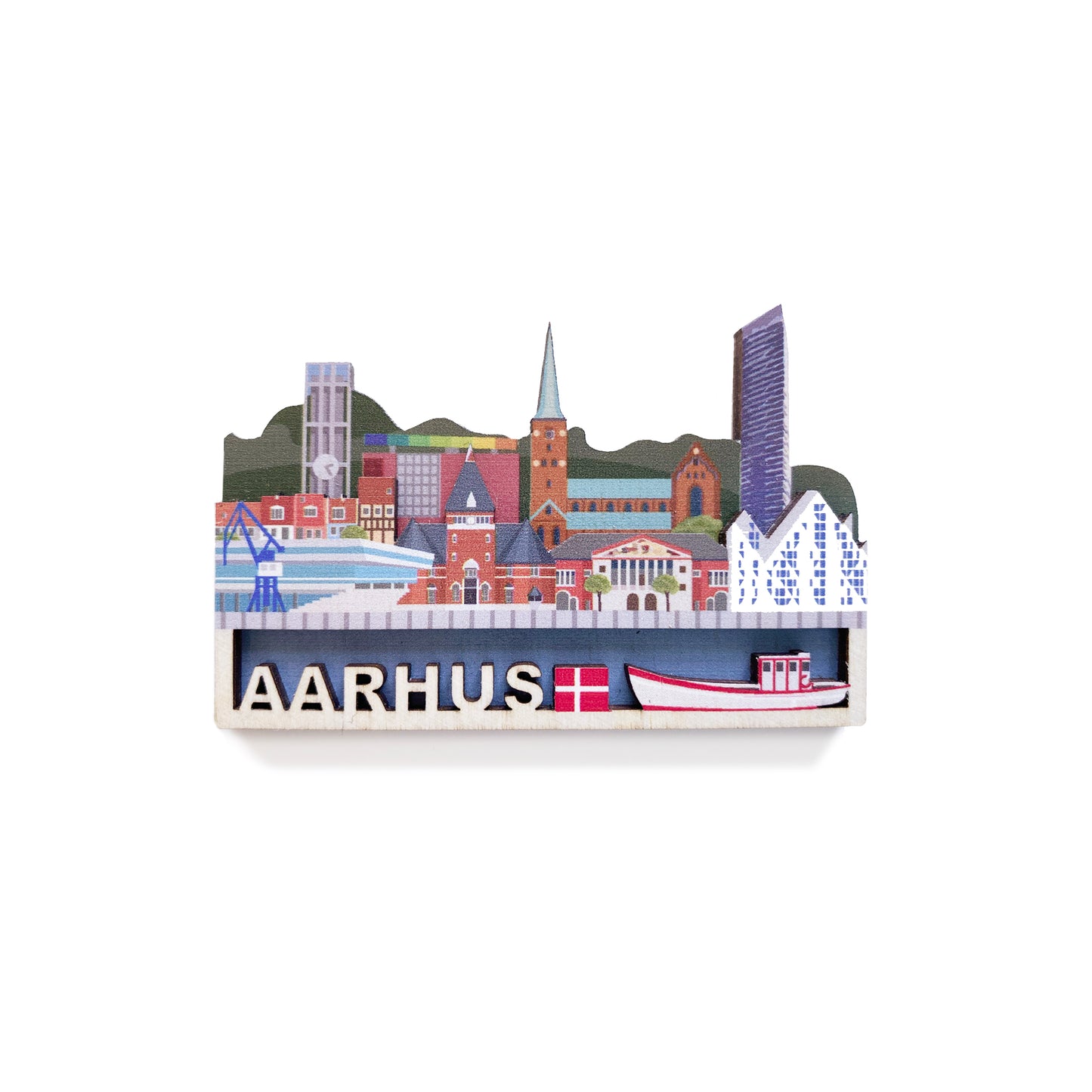 Panorama 2 Aarhus Magnet