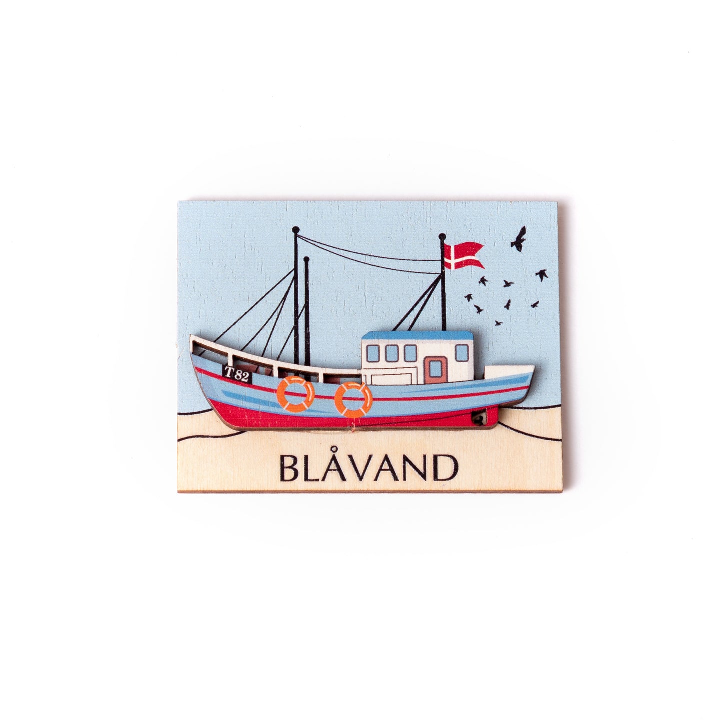 Fiskebåd Blåvand Magnet