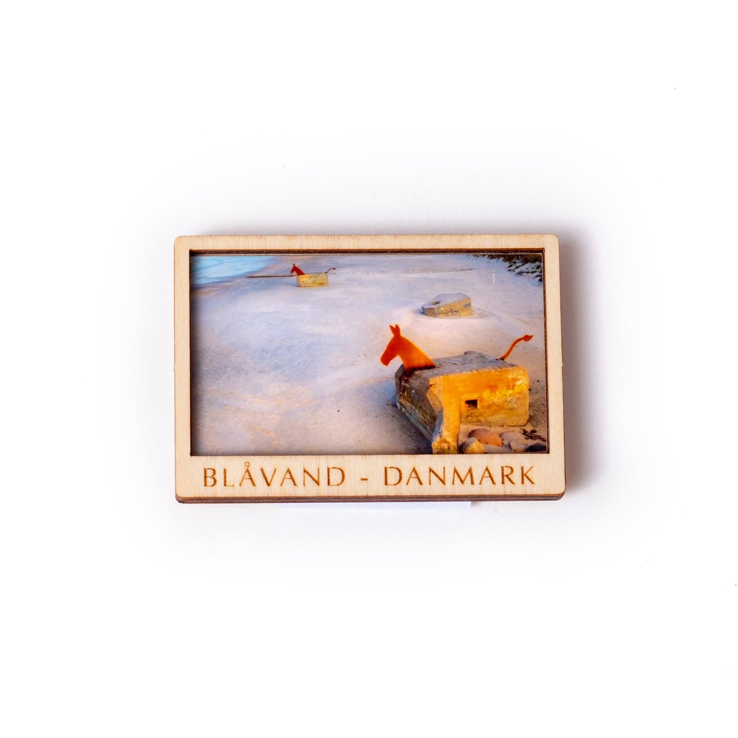 Fotomagnet Heste Blåvand Magnet