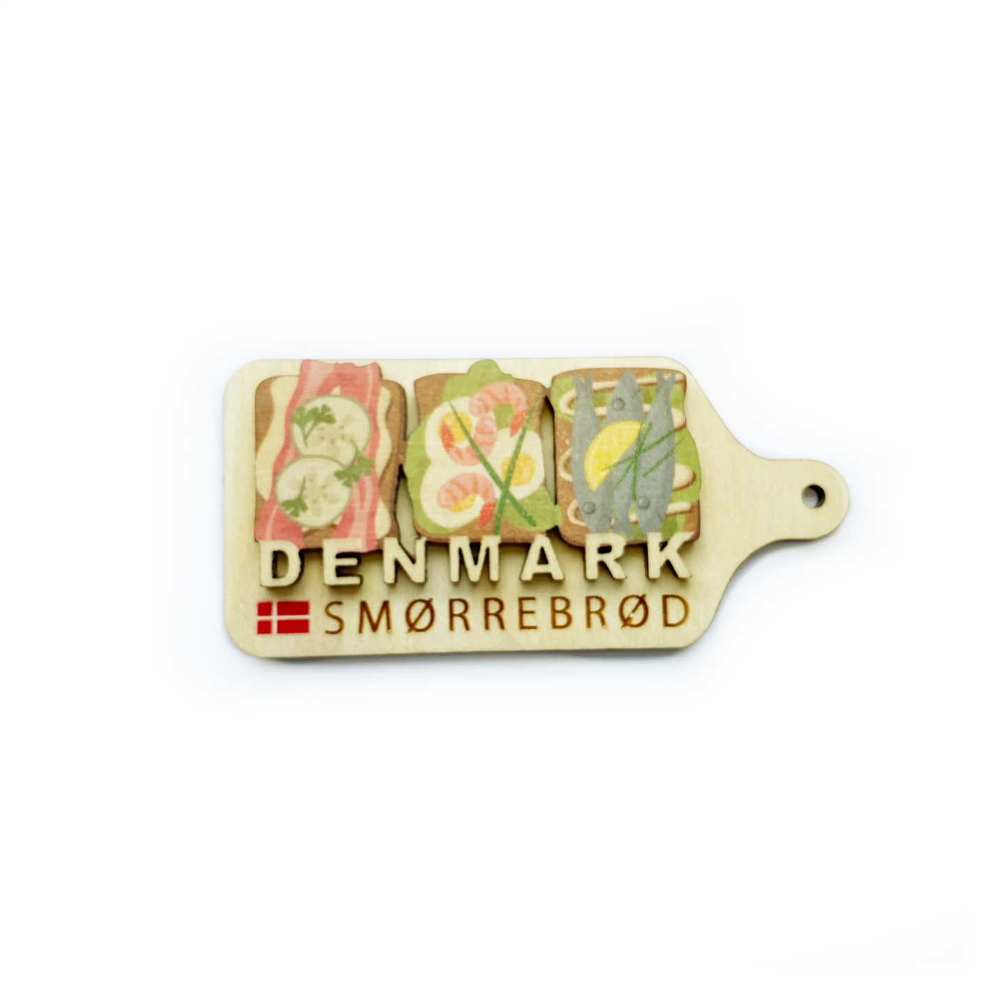 Smørrebrød Danmark Magnet