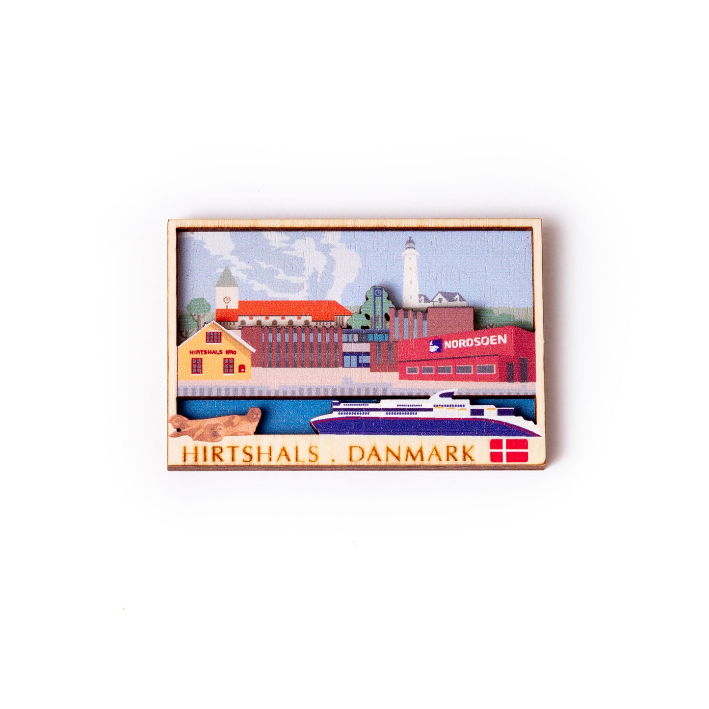 Panorama Hirtshals Magnet