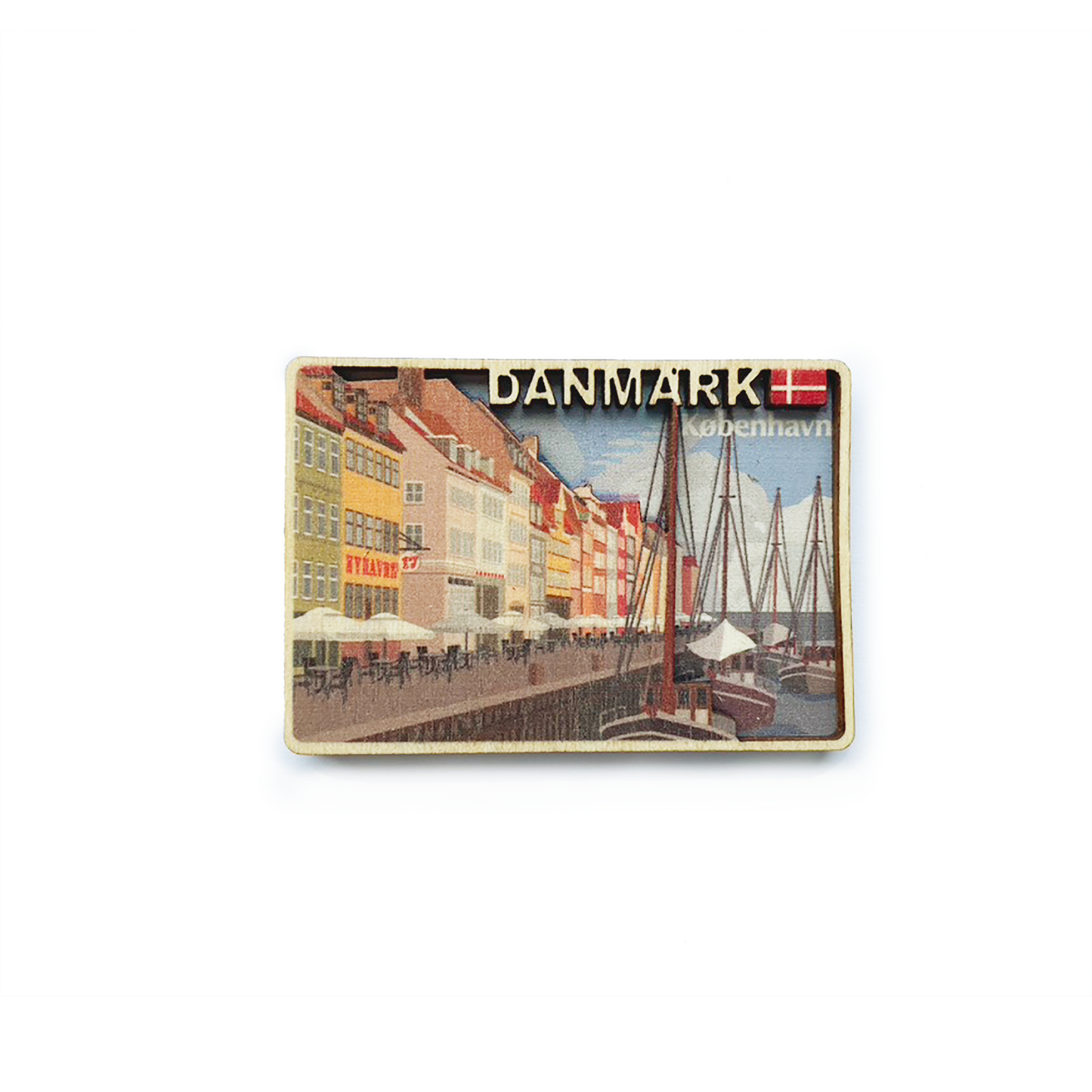 Nyhavn København Perspektiv magnet