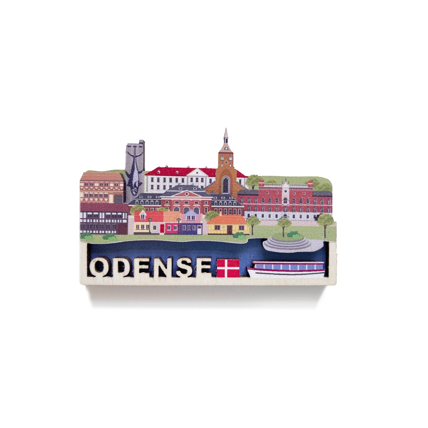 Panorama 2 Odense Magnet