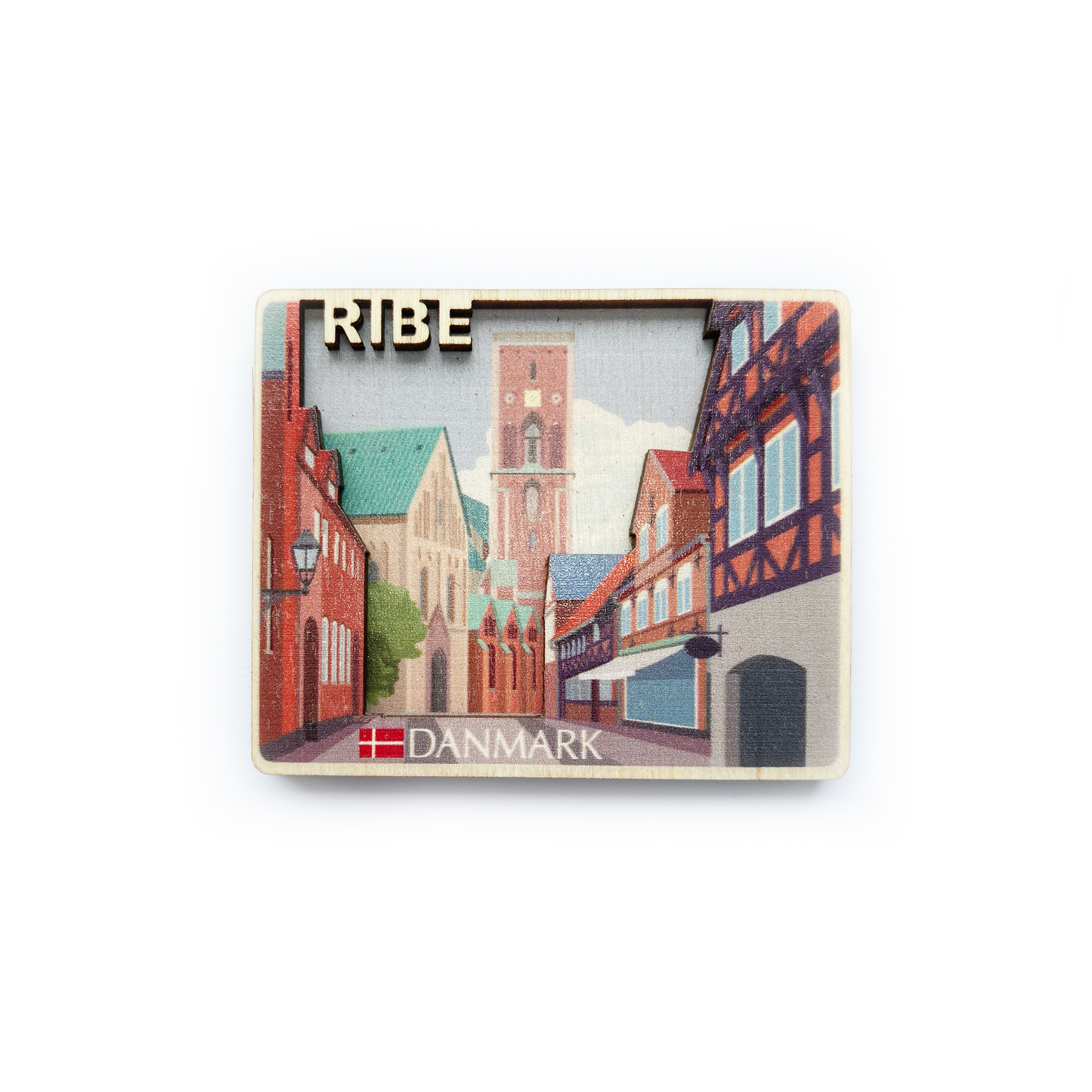 Gågade Ribe Magnet