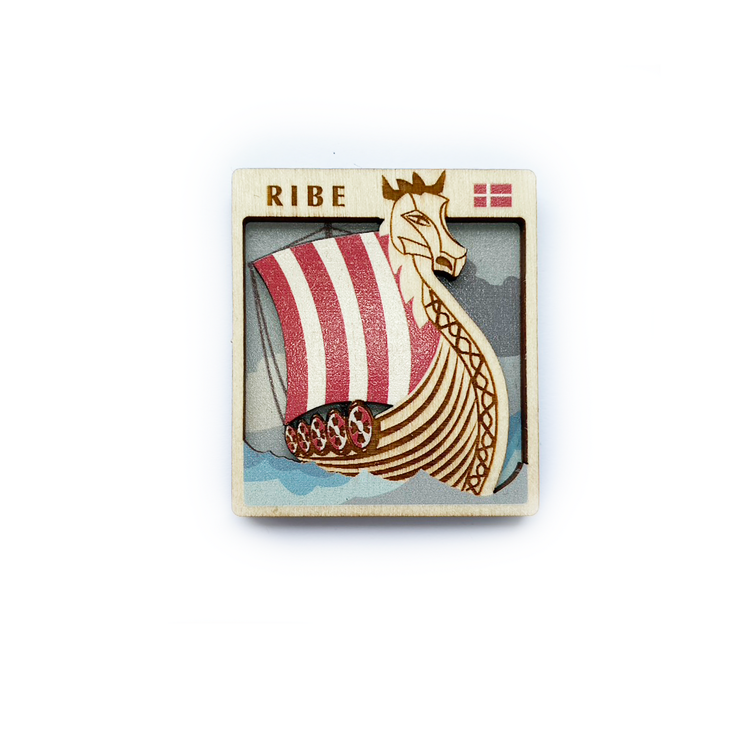 Vikingeskib Ribe Magnet