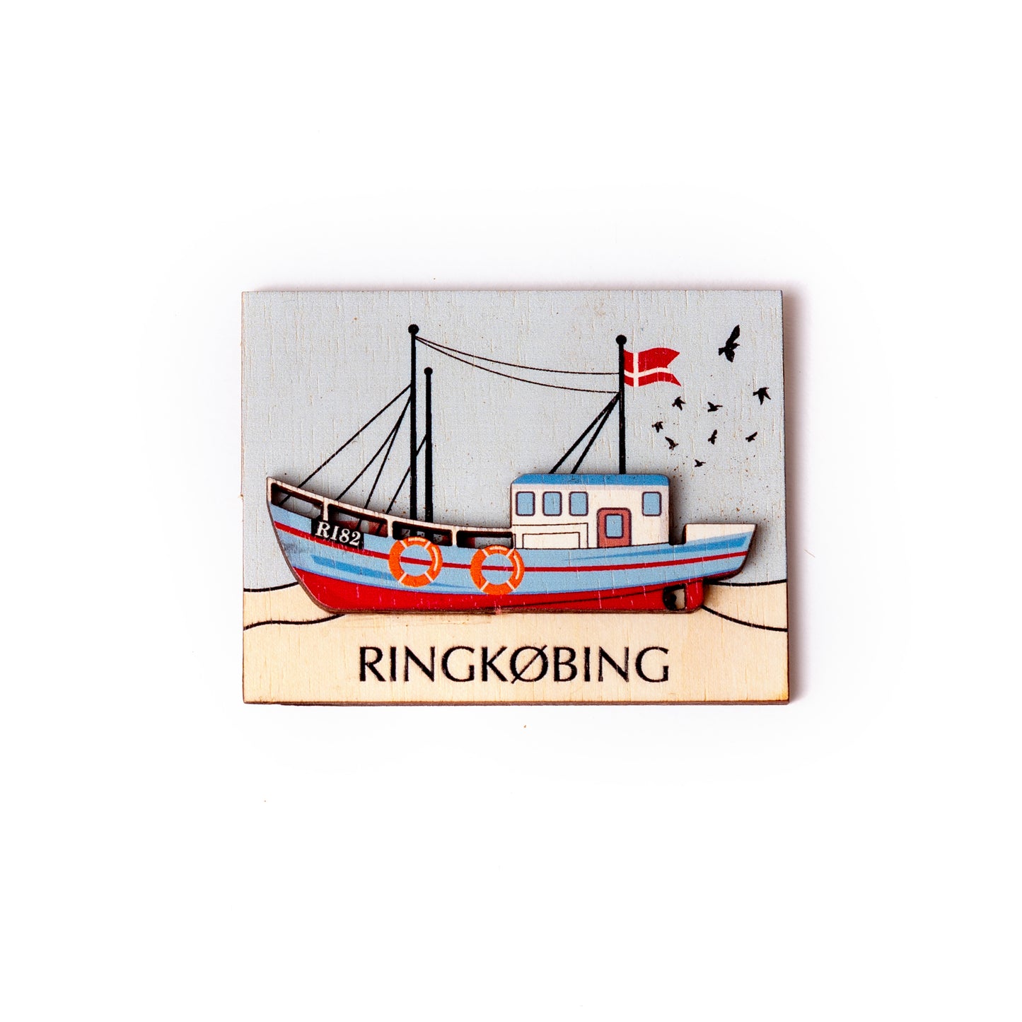 Fiskebåd Ringkøbing Magnet