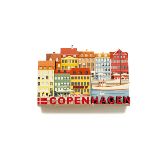 Nyhavn Dobbelt Copenhagen magnet
