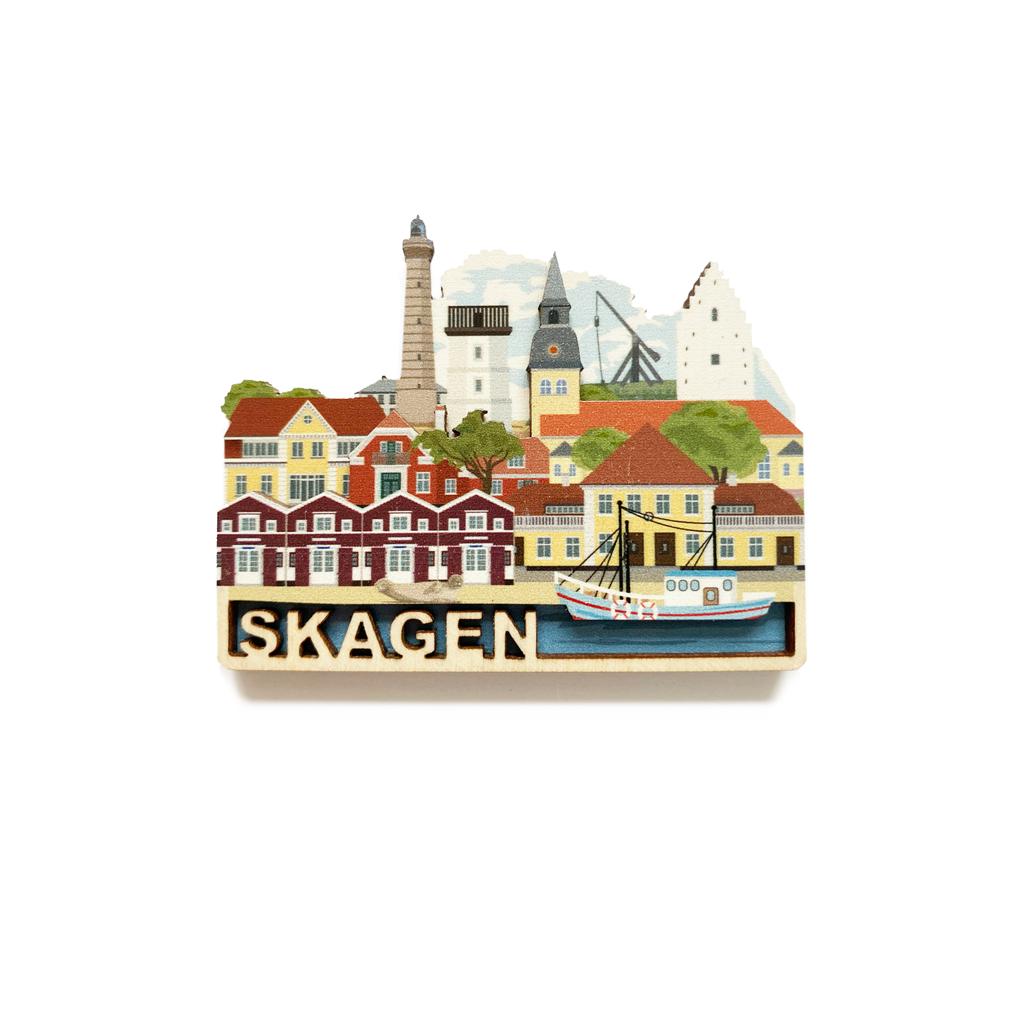 Panorama silhuet Skagen Magnet